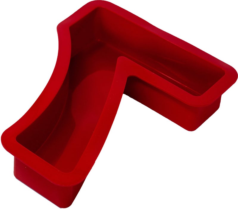 HotShuffle Large Silicone Number Cake Mould Baking Birthday Anniversary 0 1 2 3 4 5 6 7 8 9 - Image 2